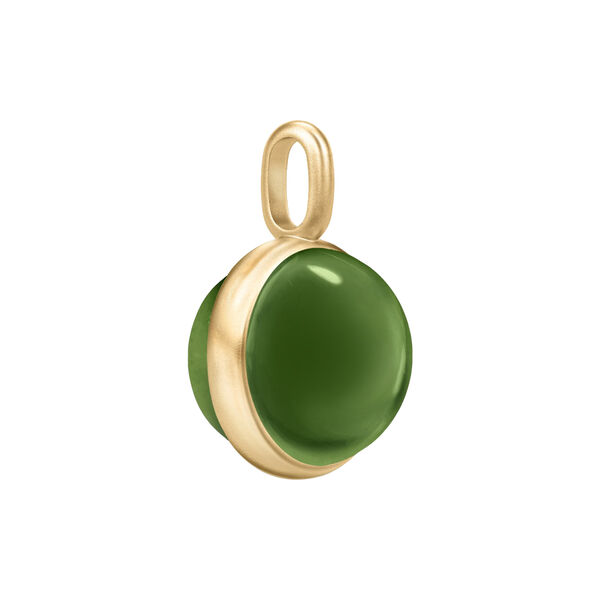 Prime Pendant, gold/moss green, Julie Sandlau
