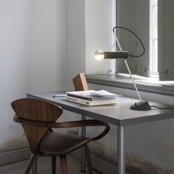 Model 566 Table Lamp, black, Astep