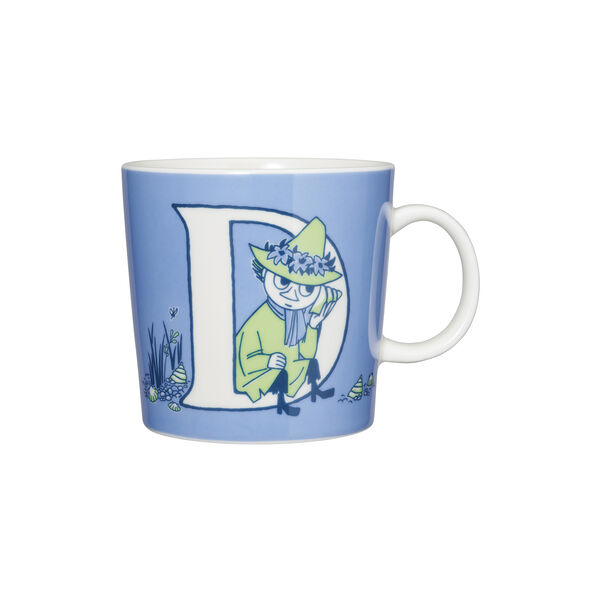 Moomin Mug 40 cl Alphabet D, Moomin Arabia