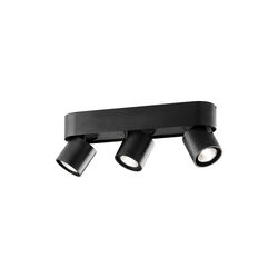 AURA C3 Ceiling Light, carbon black, LIGHT-POINT