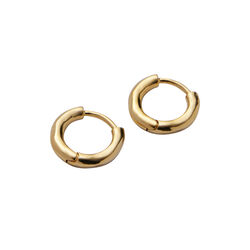 Spirit Huggies Mini, gold plated, Pernille Corydon Jewellery