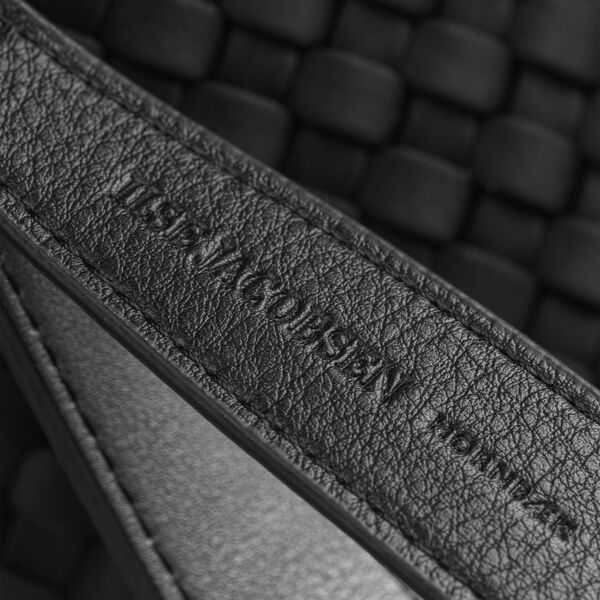 Woven Clutch, black, Ilse Jacobsen Hornb&aelig;k