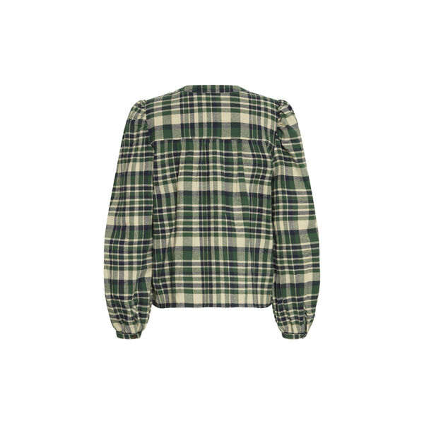 IHTAMANNA Shirt, pineneedle check, ICHI