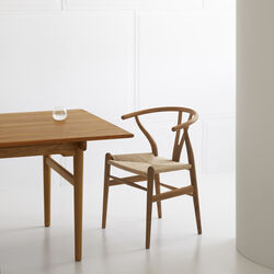 CH327 Dining Table, oiled teak/oiled oak CH327 Dining Table, oiled teak/oiled oak, Carl Hansen & Søn