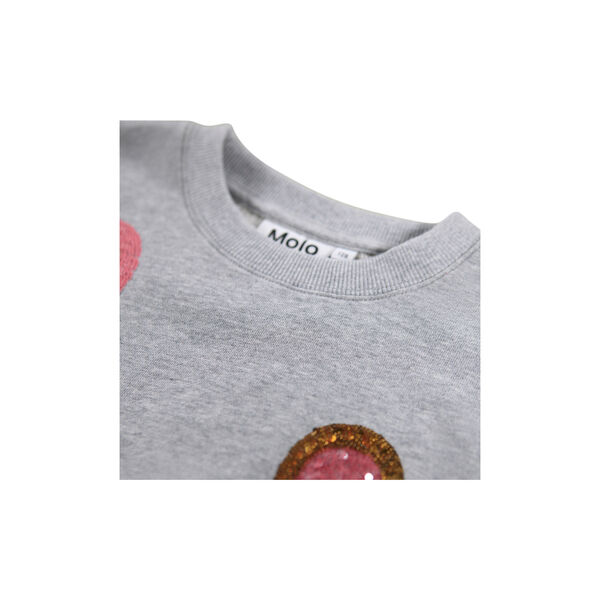 Miki Sweater, grey melange, Molo