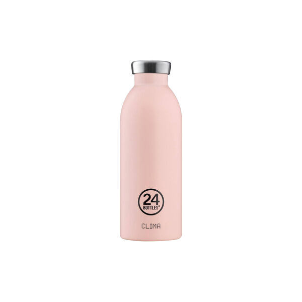 Clima Thermo bottle Stone Finish, dusty pink, 24Bottles