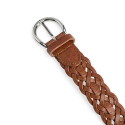 HarlynMBG Braided Belt, cognac, Markberg