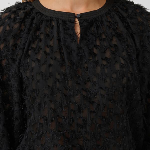 UswaSZ Blouse, black, Saint Tropez