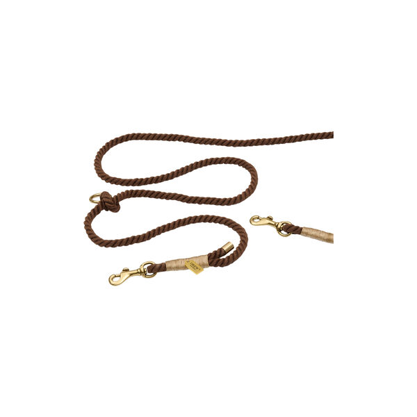Adjustable and soft line puppy, brown, Drew's Dogwear