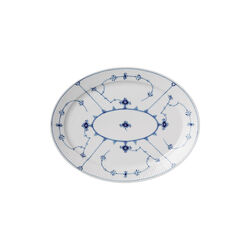 Blue Fluted Plain Dish 35 cm, Royal Copenhagen