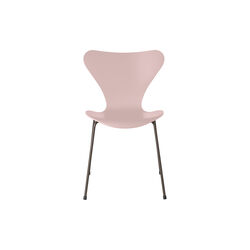 Series 7&trade; 3107 Fully Lacquered Chair, pale rose/brown bronze, Fritz Hansen