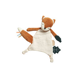 Sparky the Fox Activity Comfort Blanket, orange, Sebra