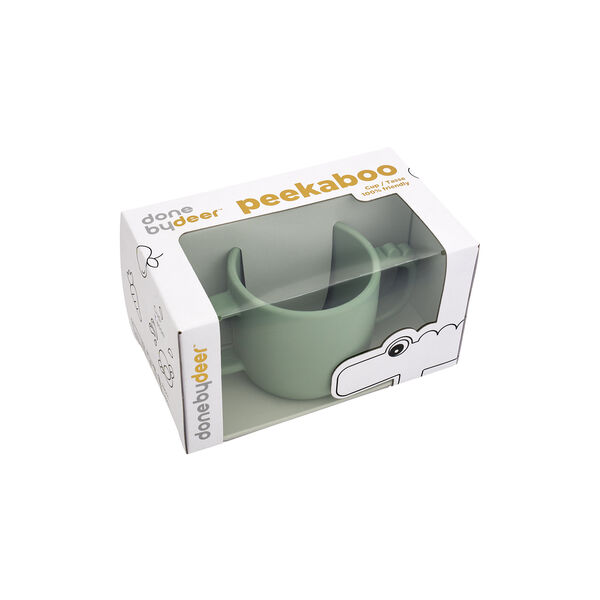 Peekaboo Croco Cup, green, Done by Deer