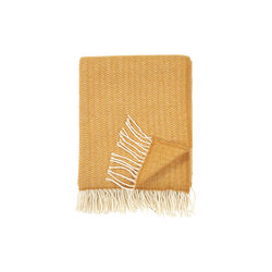Tippy Throw, mustard, Klippan Yllefabrik