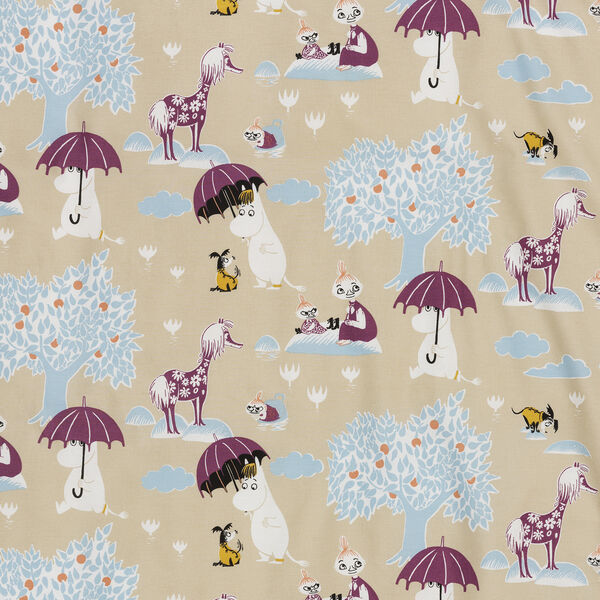 Moomin pillow case 50x60 cm Under The Umbrella, Moomin Arabia