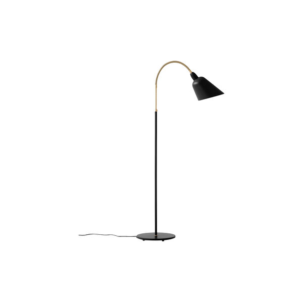 Bellevue AJ7 Floor Lamp, black/brass, &Tradition