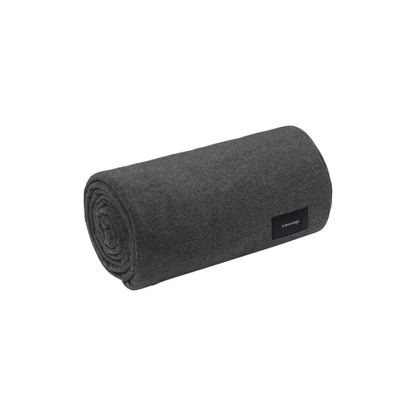 Himalaya Fleece Blanket, dark grey Himalaya Fleece Blanket, dark grey, Karmameju