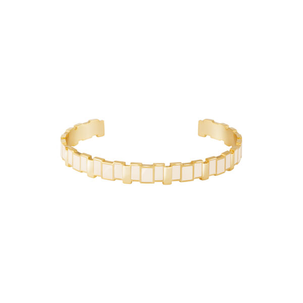 INES MULTICO bracelets, sand white INES MULTICO bracelets, sand white, bangle up