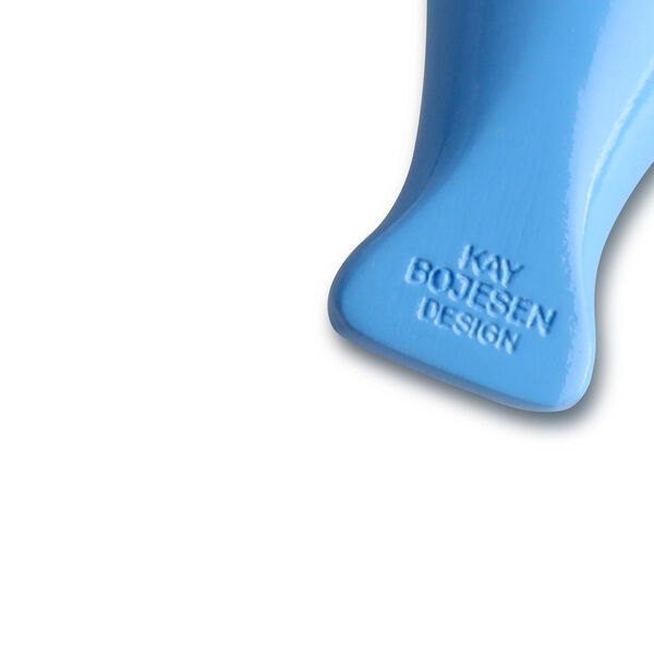 Bird Keychain with Natural Leather, blue, Kay Bojesen Denmark