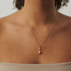 Rain Necklace, gold plated, Pernille Corydon Jewellery