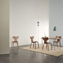 Caravaggio Matt P2 Pendant, patina green, Fritz Hansen