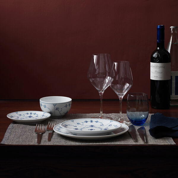 Blue Fluted Plain Bowl, 2 pcs, Royal Copenhagen