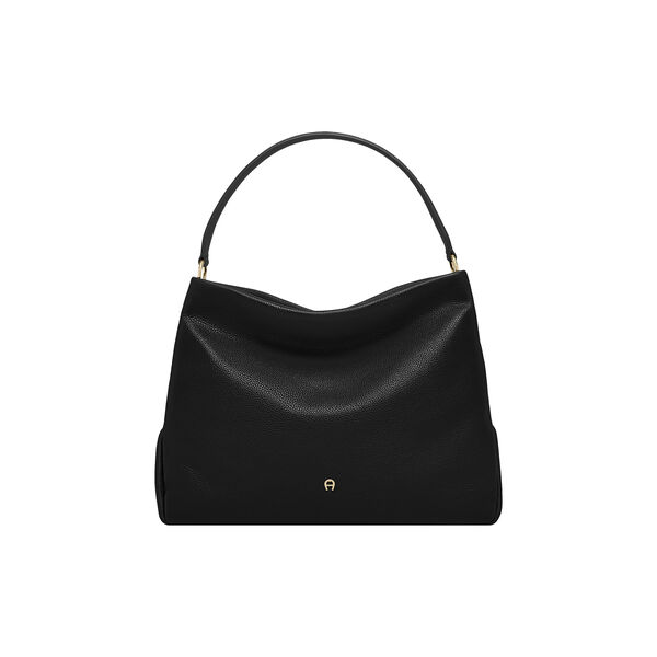 Paola Hobo Bag | Black, Aigner