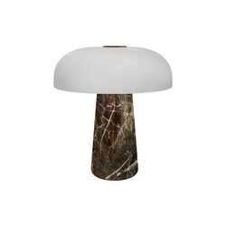 Glossy Mini Portable Table Lamp, brown, Design For The People