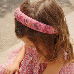 Beaded Hairbrace, bubblegum, Konges Sløjd