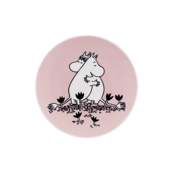 Mummy mini plate Love, Moomin Arabia