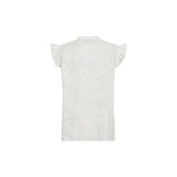 PD-Millie Sl. Shirt Emb., ecru, Pieszak