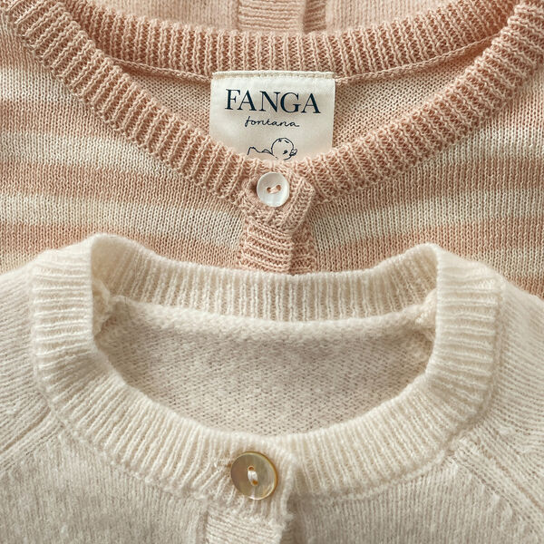 Savora Cardigan, antique white, Konges Sløjd