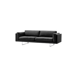 EJ280 2-seater Sofa, black, Fredericia Furniture
