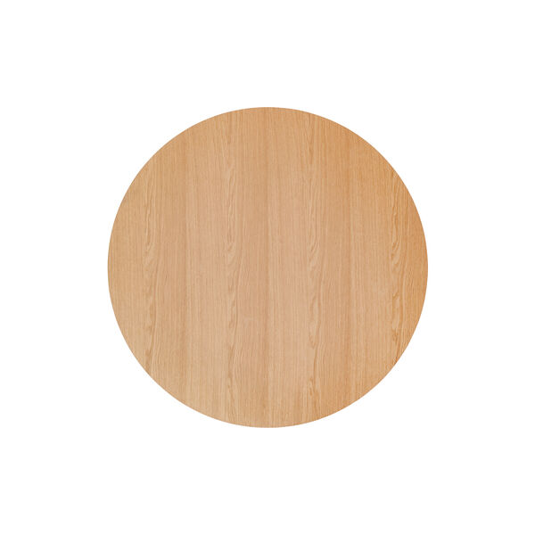 Puffin Dining Table | Round | &Oslash; 140 | Oak Veneer, Audo Copenhagen