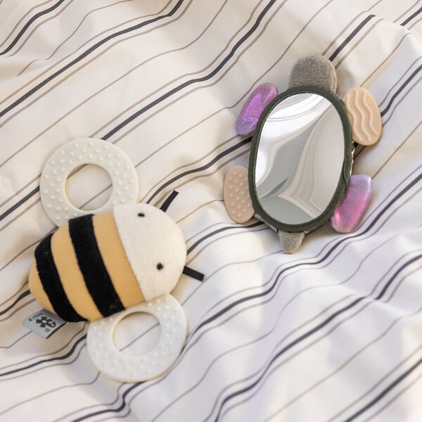 Billy the Bee Activity Rattle with Mirror Billy the Bee Activity Rattle with Mirror, Sebra