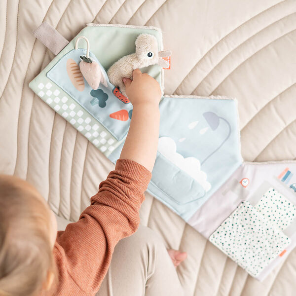 Lalee's Home Soft Book, sand, Done by Deer