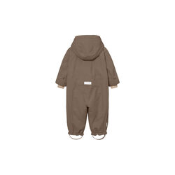 MATWISTI Fleece Lined Snowsuit, morel grey, Mini A Ture