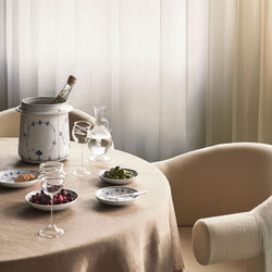 Blue Fluted Fluted Plain wine cooler 21.5 cm, Royal Copenhagen