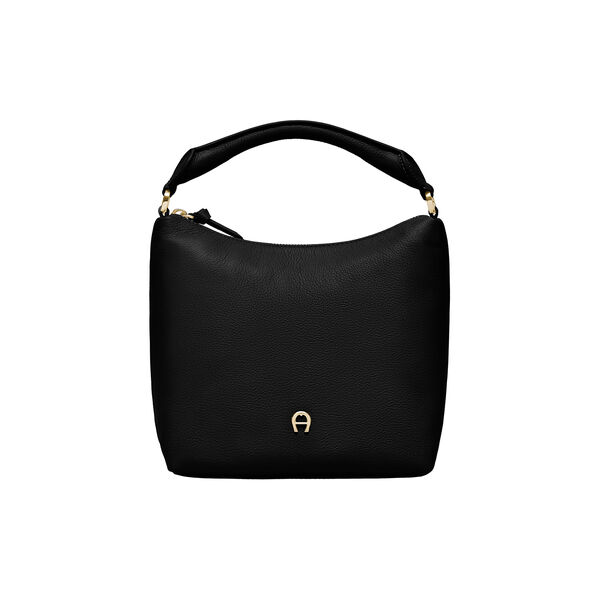 Zita S Hobo-Bag, black coloured, Aigner
