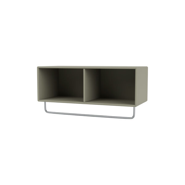 COAT Shelf with Clothes Rack, 144 fennel, Montana Furniture