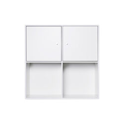 Montana Shelving Unit 1220, white 01, lacquer, Montana Furniture