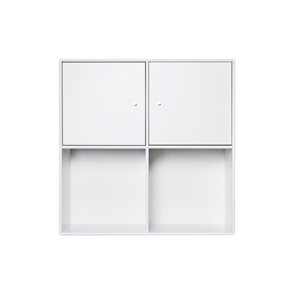 Montana Shelving Unit 1220, white 01, lacquer, Montana Furniture