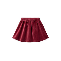 Skirt Savanna, ruby red, Wheat