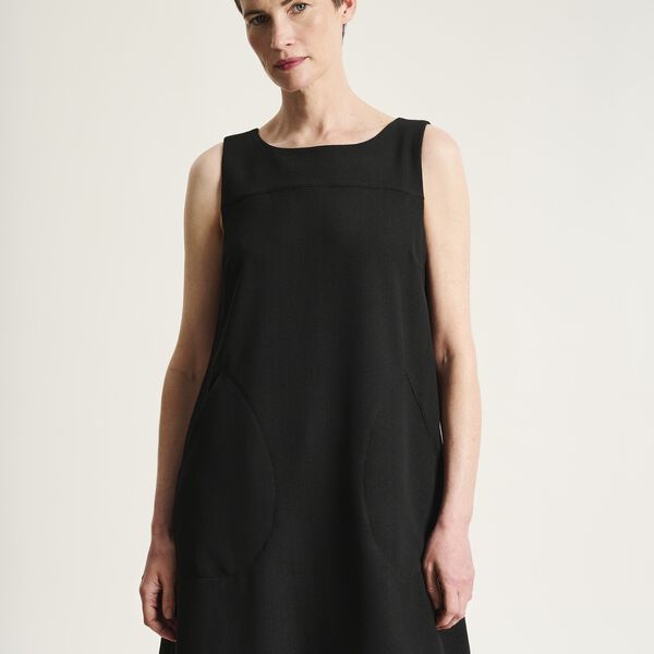 Sayaka sleeveless dress, black, BITTE KAI RAND