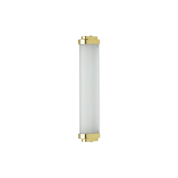 Cabin LED Wall Light 40 cm, polished brass/frosted, Original BTC
