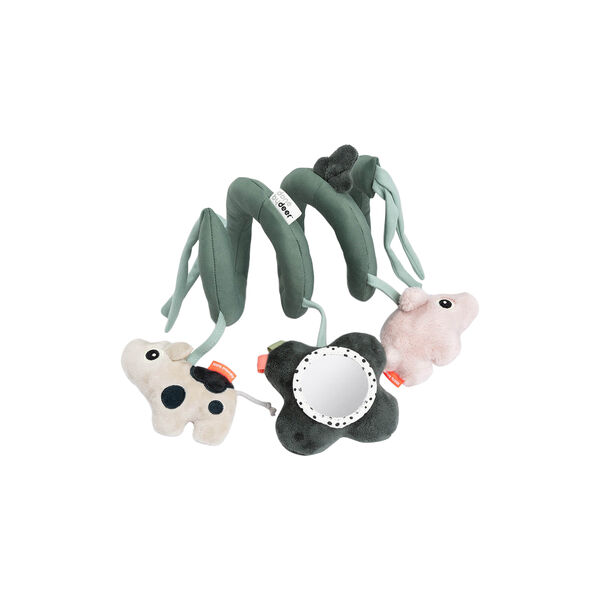 Tiny Farm Activity Spiral, green Tiny Farm Activity Spiral, green, Done by Deer