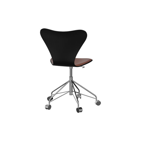 Series 7&trade; 3117 Front Upholstered Office Chair, Grace Chestnut, Fritz Hansen