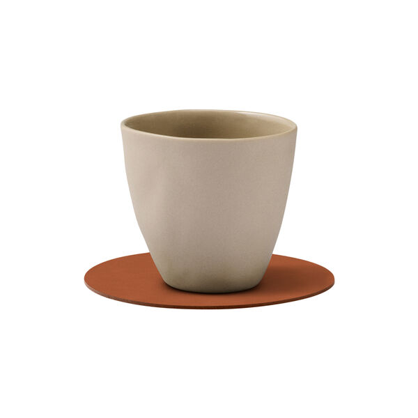 Nupo glass mat Circle, rust, LIND DNA