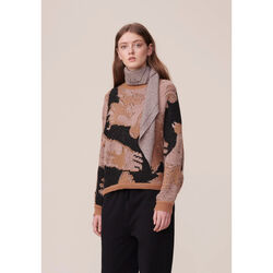 Triangle Solid Logo M, stradivari dark brown melange, Lala Berlin