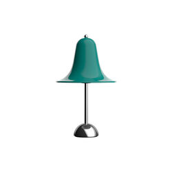 Pantop Table Lamp, dark teal, Verpan